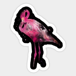 Pink Flamingo Sticker